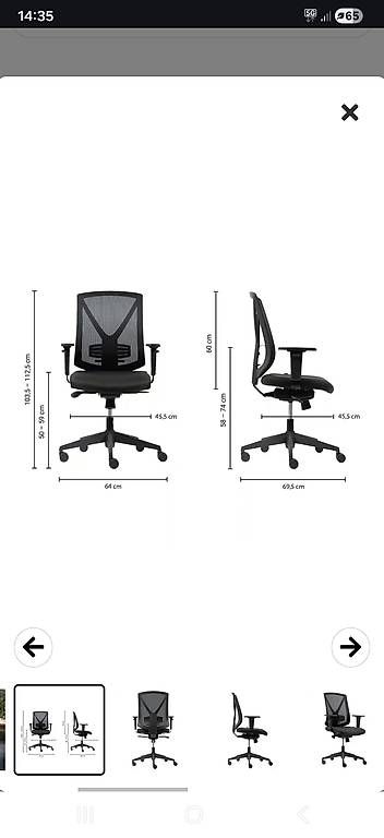 Sedie: *** TOP*** Neuwertiger, ergonomischer Bürostuhl – Usato da Ettingen venduto da dominicph 1