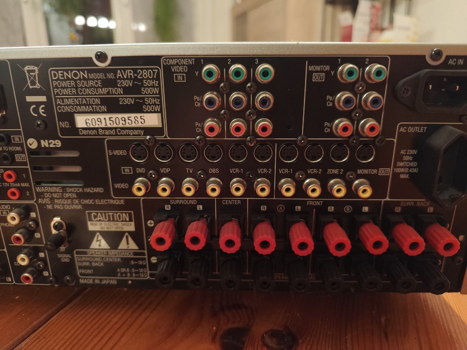 Denon Home Cinema: Denon AVR-2807 – Usato da Brunnen venduto da Kaufrausch7 4