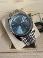 Rolex Day-Date Platinum Baguette Dial Referenz 228206