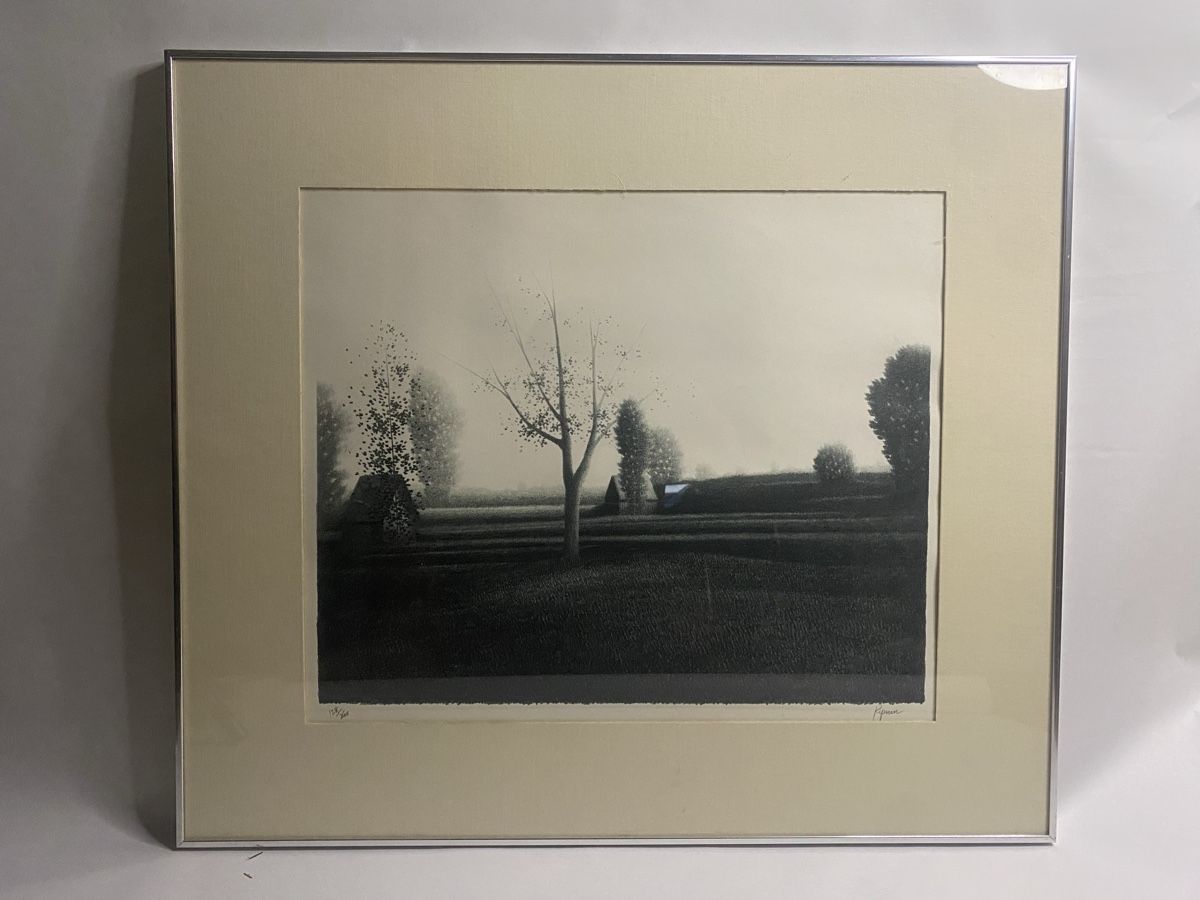 Grafica & Litografie: Robert Kipniss, lithograph – Usato da Genève venduto da arcadiancocteau