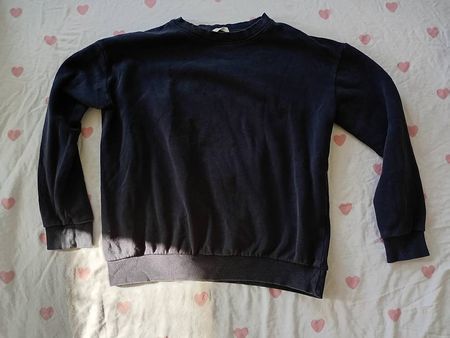 Dunkelblauer Pullover h&m