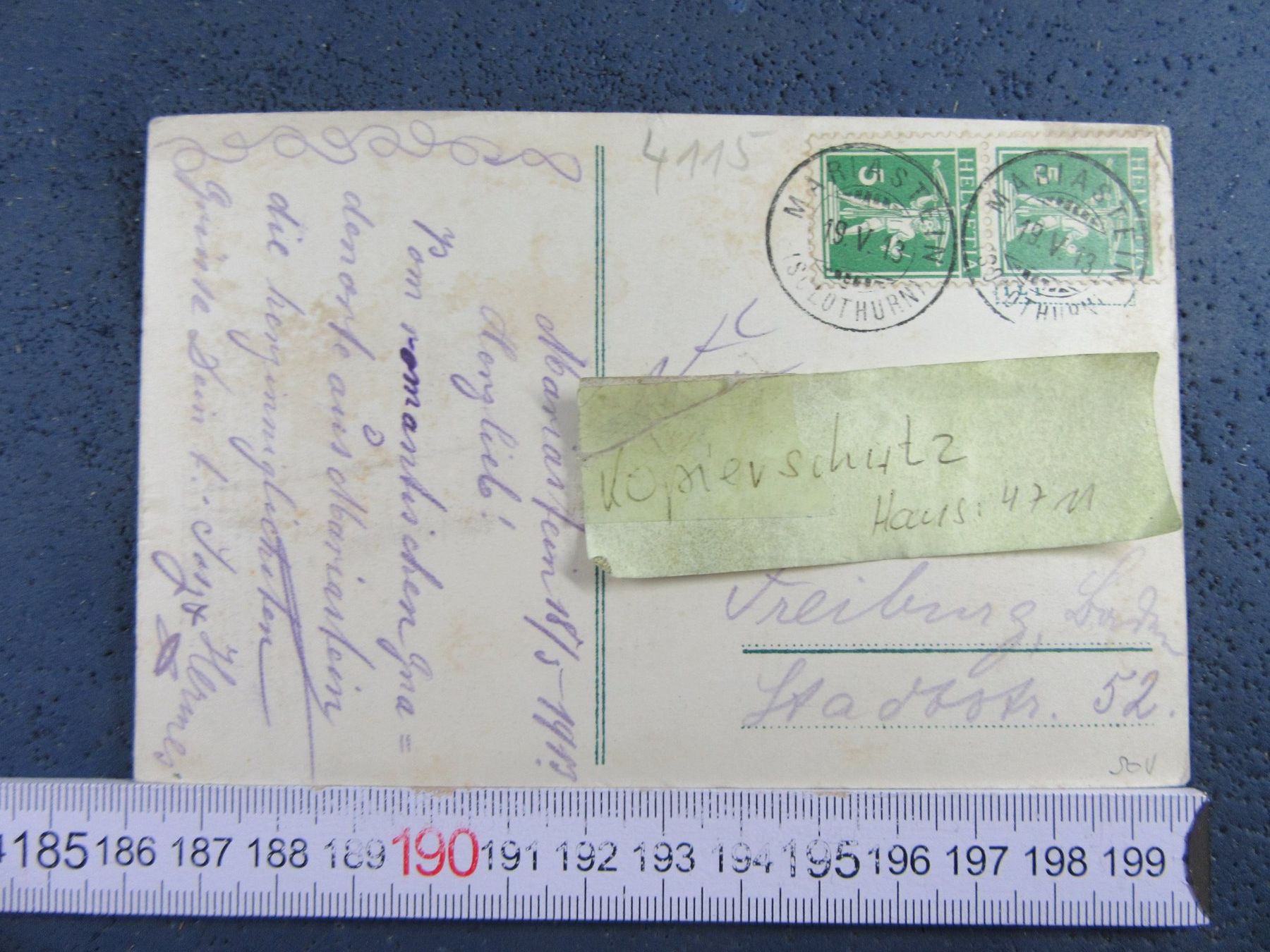 Cartes postales: MARIASTEIN 1913 SO AK – D'occasion à Ettingen par Hausi4711 1