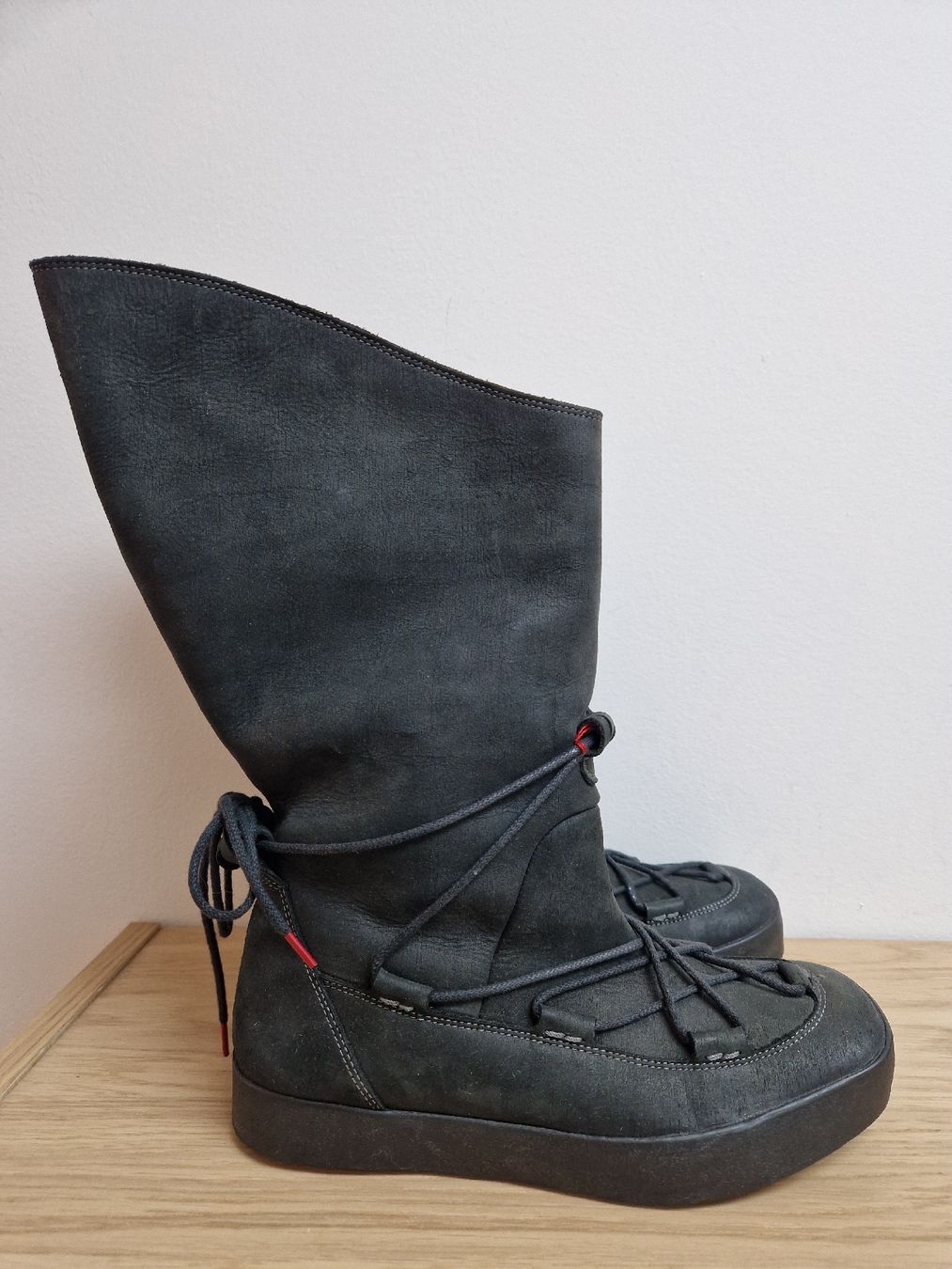 Think Scarpe da donna: Think! Lederstiefel Lammfell 37 – Usato da Lichtensteig venduto da Cocabana_16 3