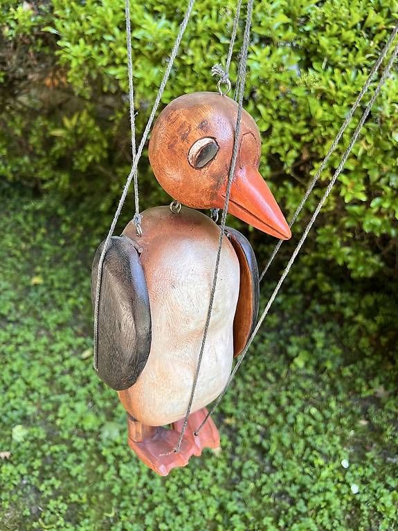 Statuette: Marionnette en bois, pingouin – Usato da Bernex venduto da dg.1233 2