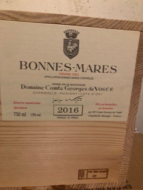 Vino: 1 Fl Bonnes Mares Comtes de Vogues 2016 – Nuovo e nell'imballaggio originale da Stans venduto da Ttouch 1