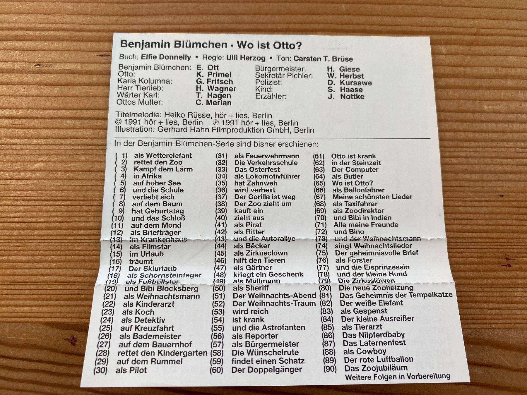 Kompaktkassetten: Kassette – Benjamin Blumchen (65) – Gebraucht aus St.Gallen von kingsamas 4