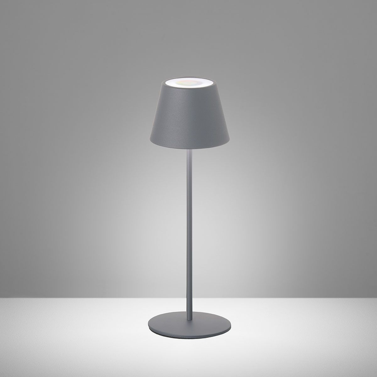 Lampade: Aussen Tischleuchte, Grau, 38 cm Höhe – Nuovo (secondo la descrizione) da Kreuzlingen venduto da Smart-Light