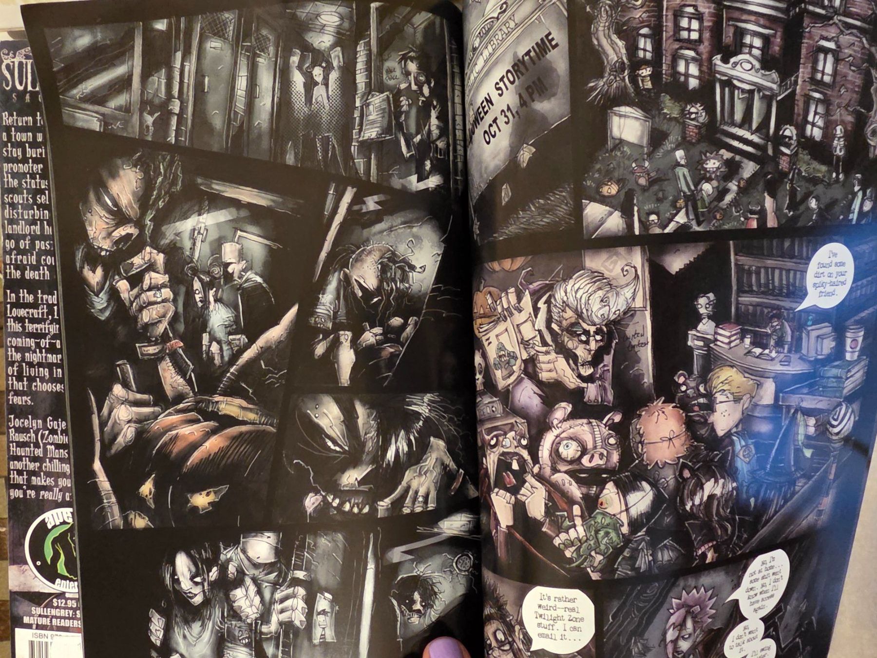 Fumetti: Lot de 2 BD Sullengrey "Sacrifice" et "Cemetery Things" – Usato da Genève venduto da BruceKampbell 3