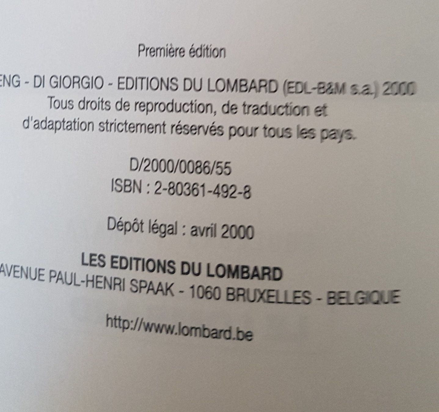 Comics: Shane N 3 E.O. (T.B.E.)  Simulacres – Gebraucht aus Prévonloup von bitume1975 1