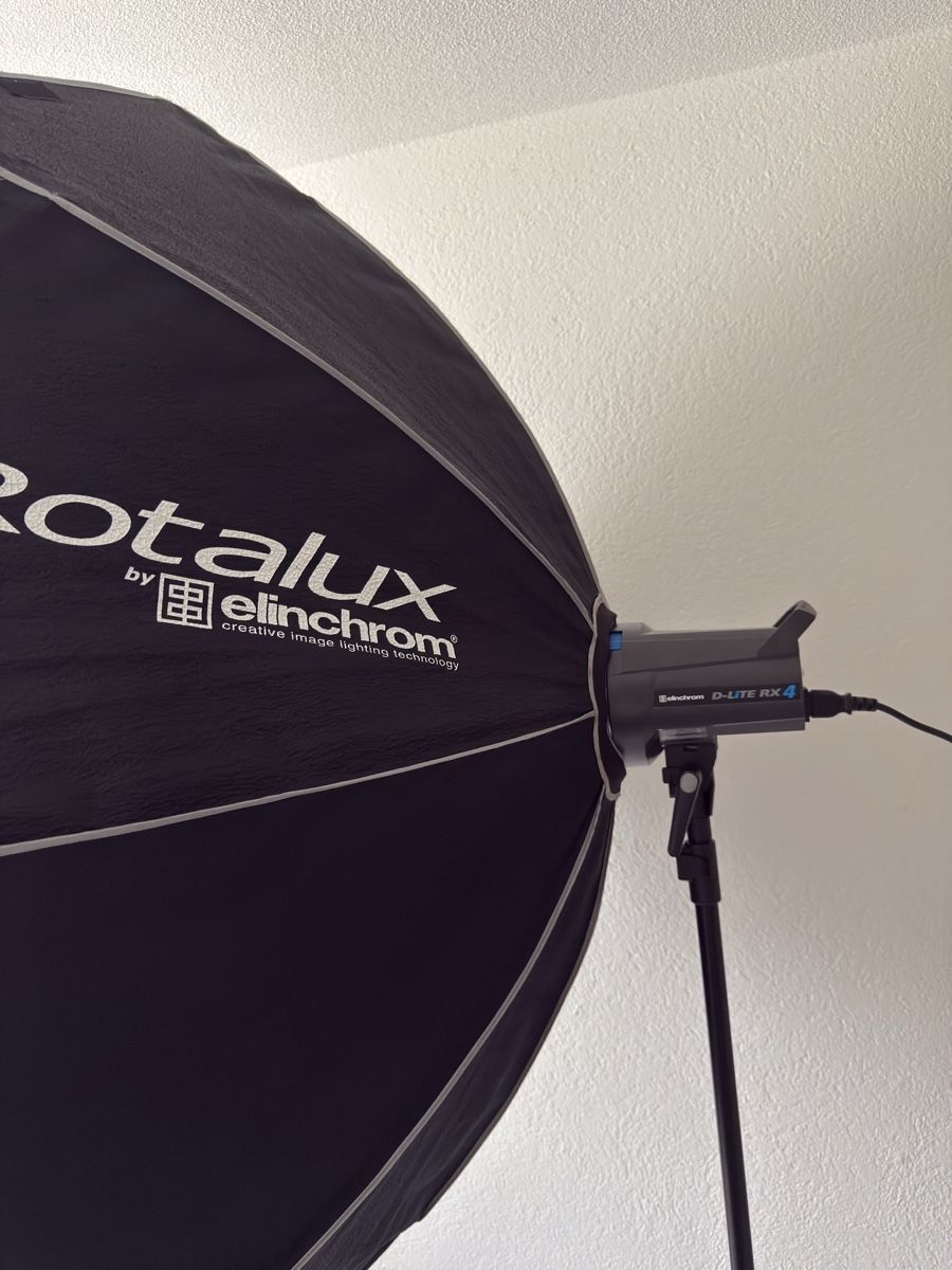 Elinchrom Flash: Elinchrom D-Lite RX 4 Set + Rotalux 140cm Softbox – Usato da Steffisburg venduto da com_tg29