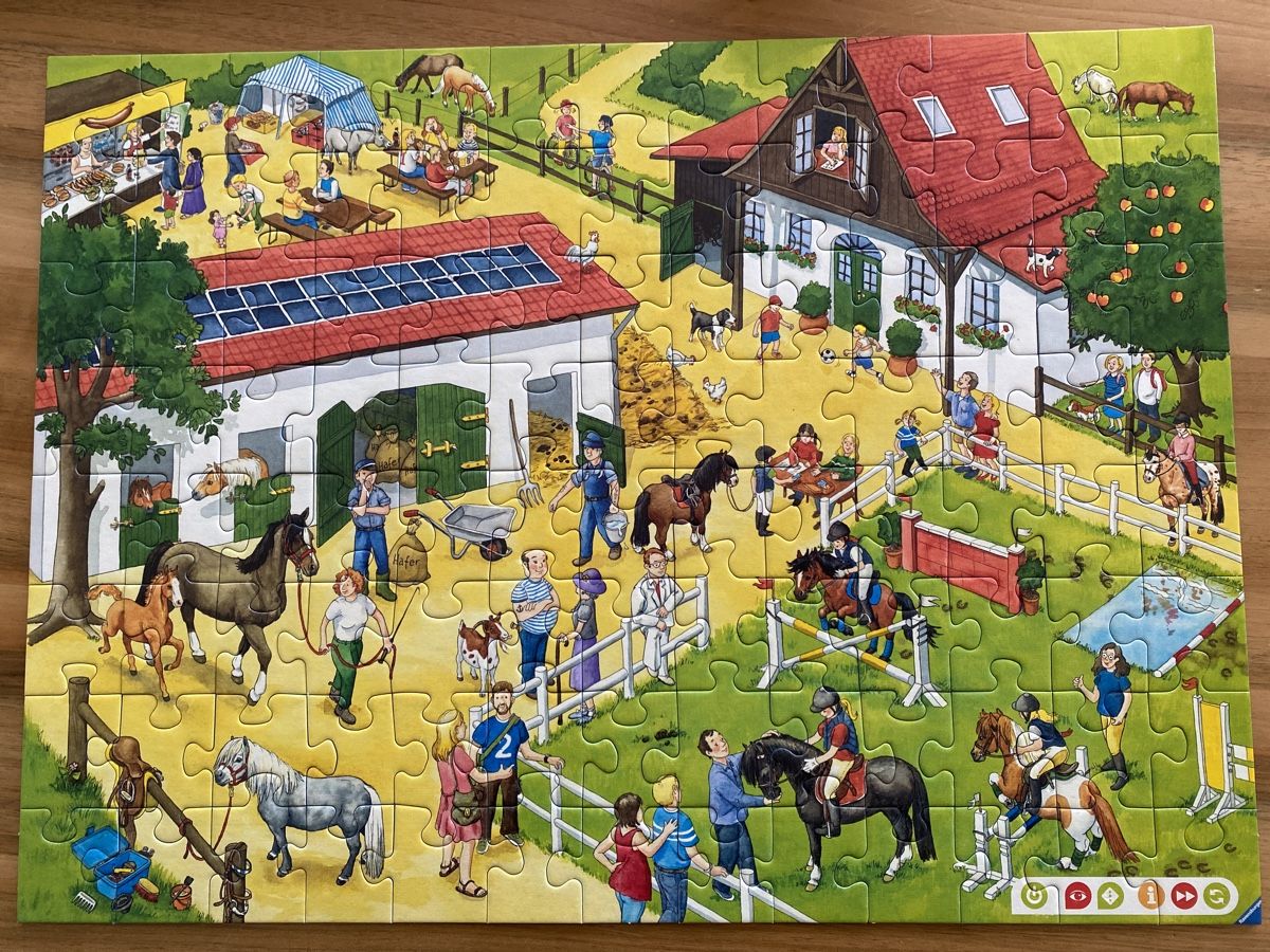 Ravensburger Puzzles: Tip Toi Puzzle: der Ponyhof 104 Teilen – Neu (gemäss Beschreibung) aus Aarau von sf2014 3