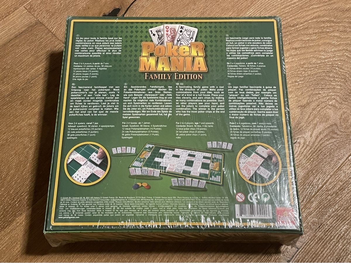 Spiele: Brettspiel Poker Mania – Neu (gemäss Beschreibung) aus Muttenz von Anonym591 1