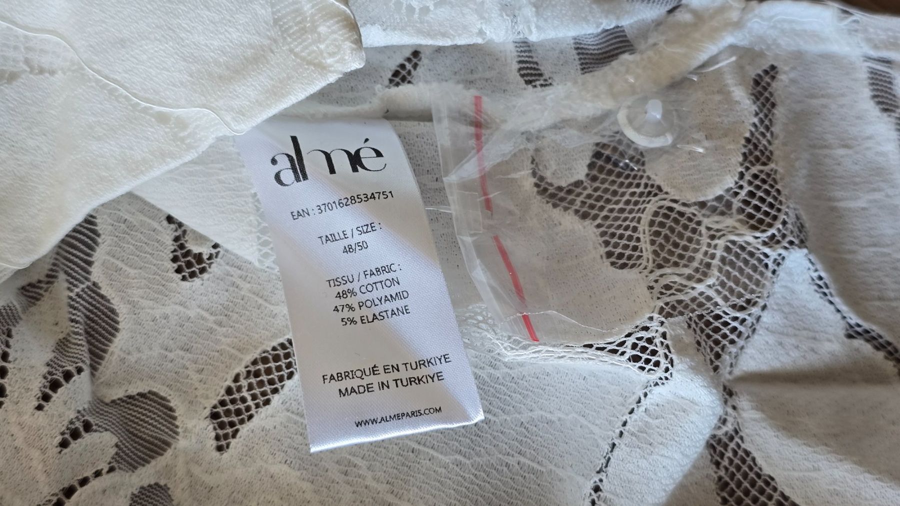 Camicette: 🏷️ Almé Paris Spitzenbluse - 48/50 - Hemdbluse RAPHY 5️⃣ – Nuovo (secondo la descrizione) da Thalwil venduto da VitaMini 6