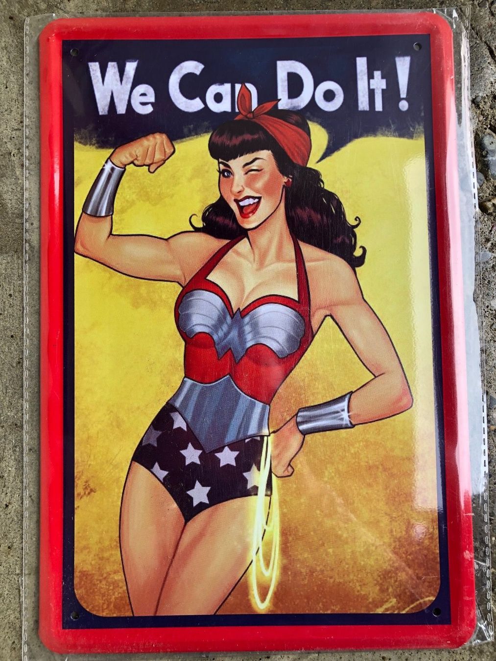 Insegne: We can do it frauen power – Nuovo e nell'imballaggio originale da Reinach AG venduto da rares75