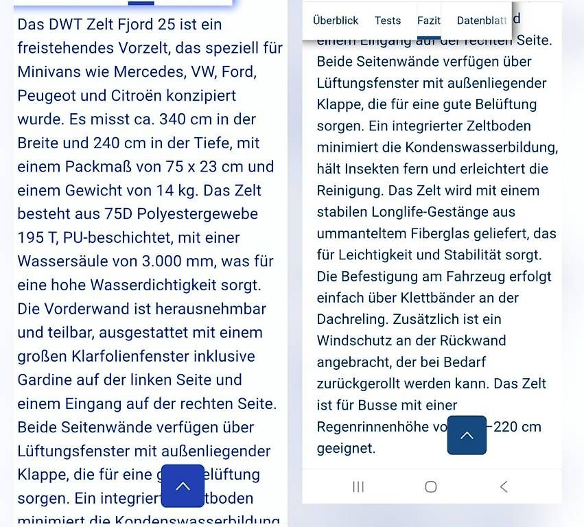 Vorzelte & Markisen: Vorzelt – Gebraucht aus Stettfurt von baronehund 2