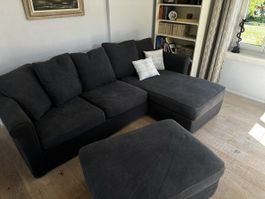 Ecksofa Ottomane Ikea Grönlid Grau