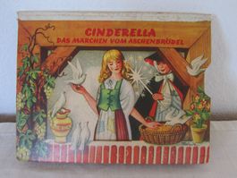 Aschenbrödel Pop-Up Buch, Antik, Kinderbuch               ps