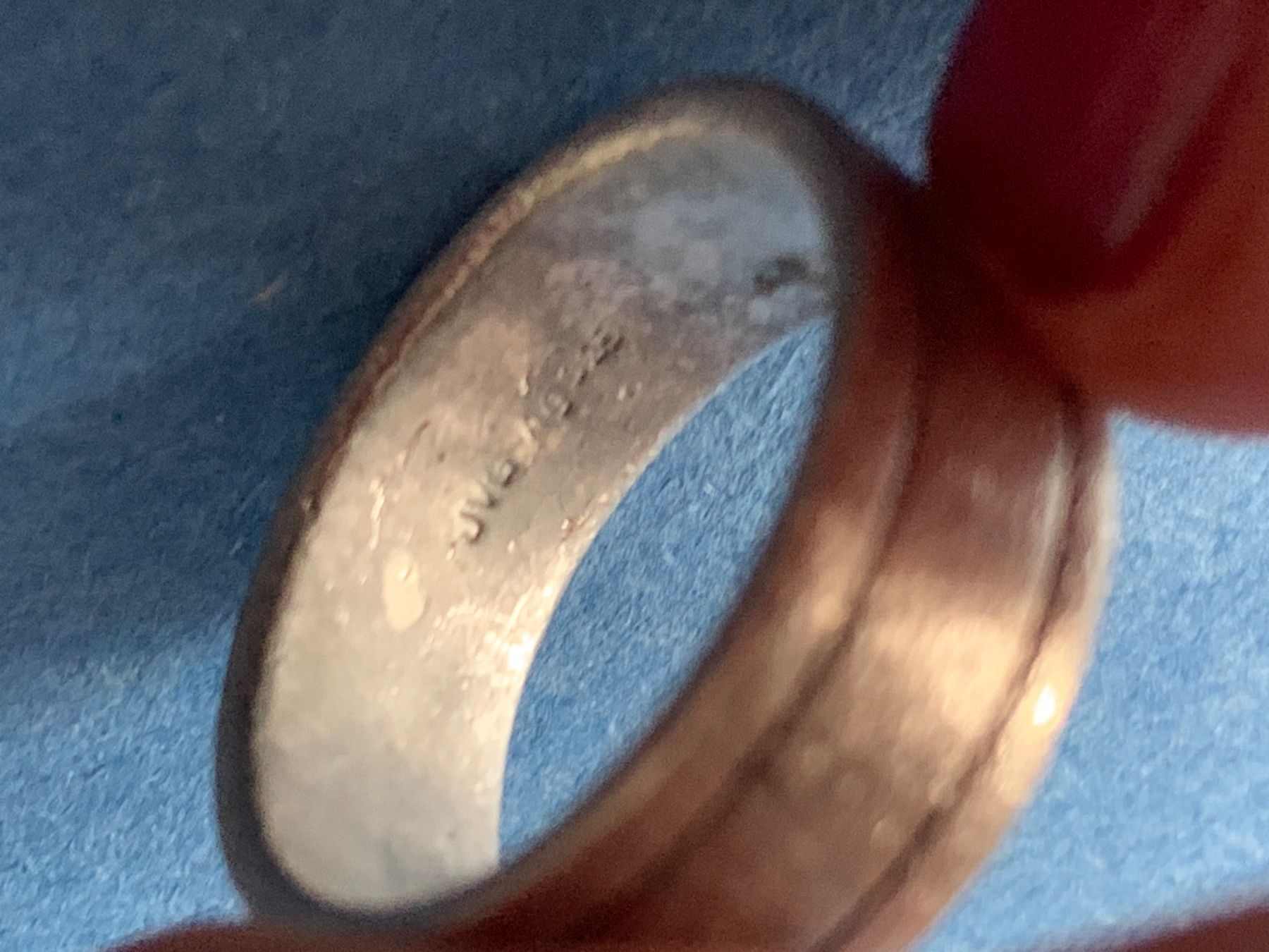 Anelli: Silberring matt double line (55) – Usato da Dittingen venduto da Bellevista 4