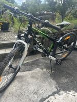 SCOTT Kinder-Mountainbike 24 Zoll – Schwarz/Grün – Top Zusta