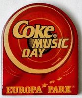 Coca-Cola  Pin Europapark Coke Music Day  - rar