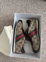 Gucci Kinder Beige/Brown GG Canvas