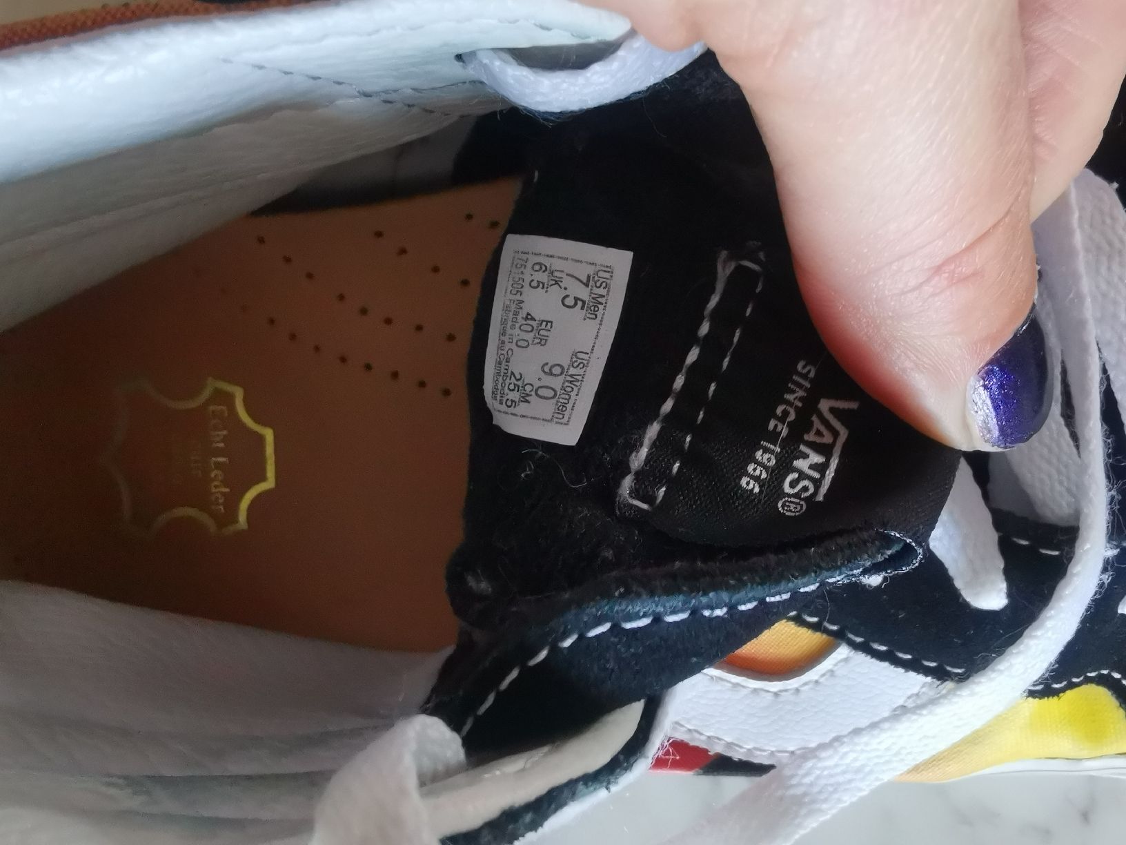 Vans Herrenschuhe: Vans High Top, Flames – Gebraucht aus Uerikon von pink_flamingo 6