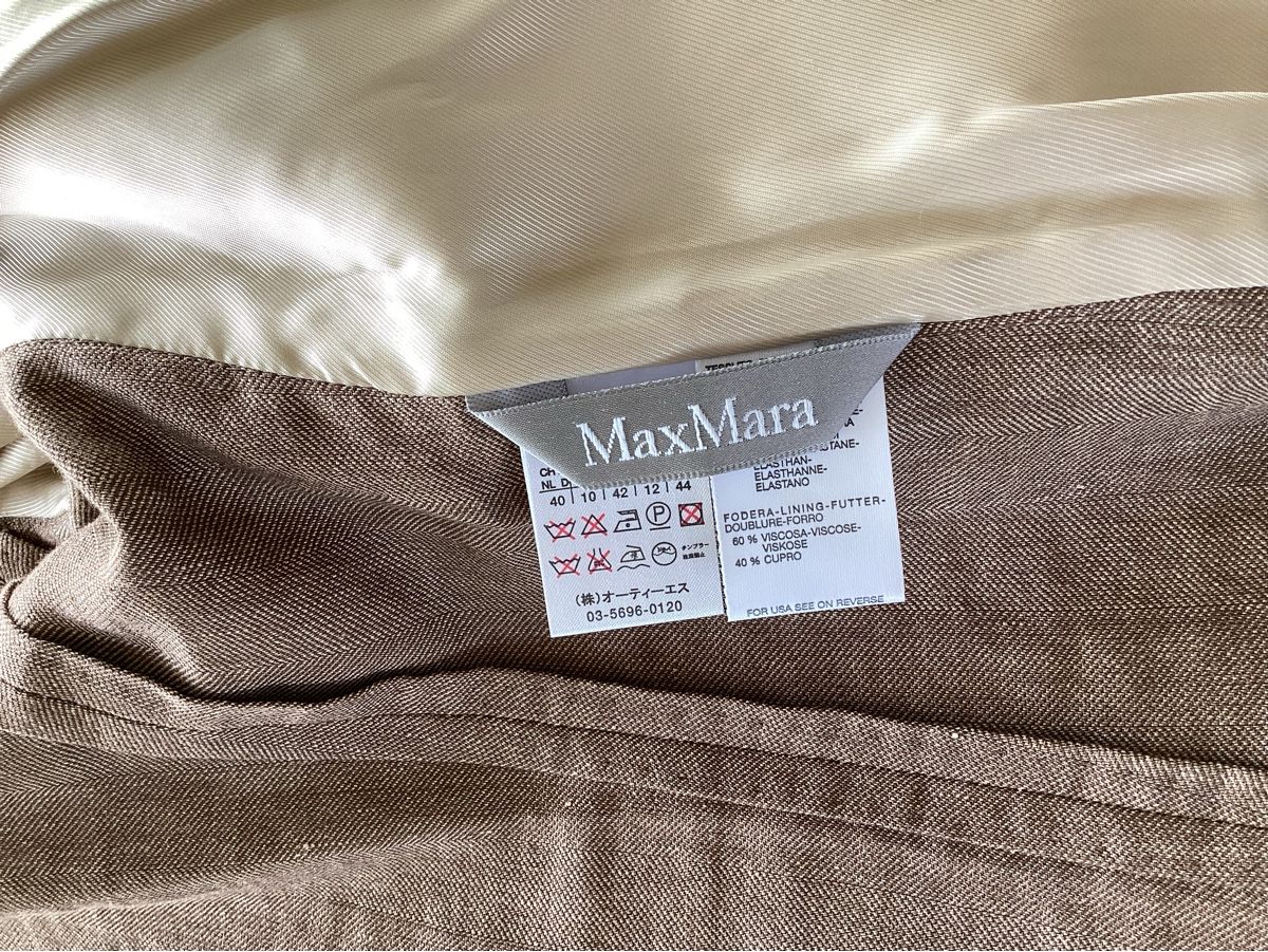 Max Mara Giacche: Max Mara, Leinenblazer, Gr. 40 – Nuovo (secondo la descrizione) da Salenstein venduto da Esprit57 4