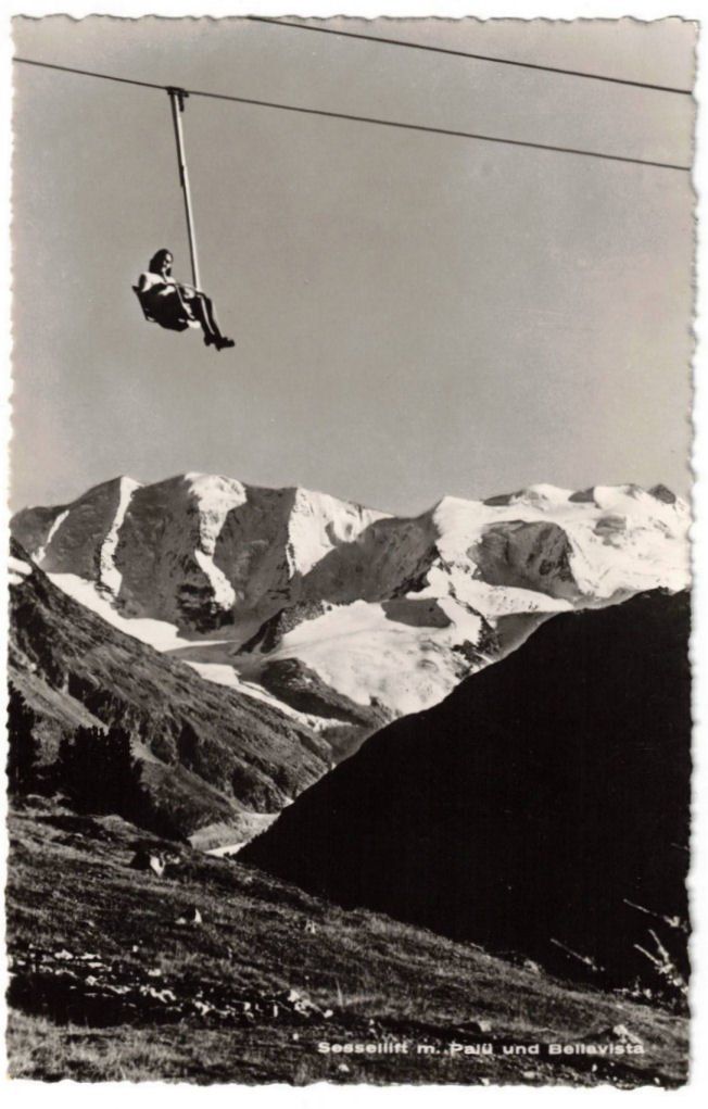 Cartoline postali: Pontresina - Sessellift – Usato da Binningen venduto da Mountainrider