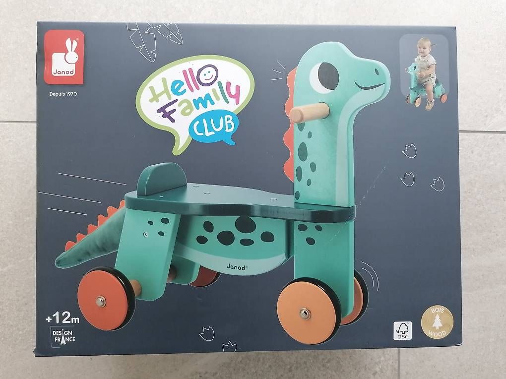 Janod Veicoli per bambini: Dino-Rutscher, von Janod, neu – Usato da Neu St. Johann venduto da Nalerama