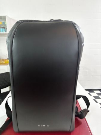 Echter Leder-Rucksack mit Zahlenschloss (3-stellig) – Neu