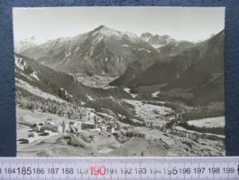 BRIENZ GR AK PANORAMA FLUGAUFNAHME SWISSAIR 1959