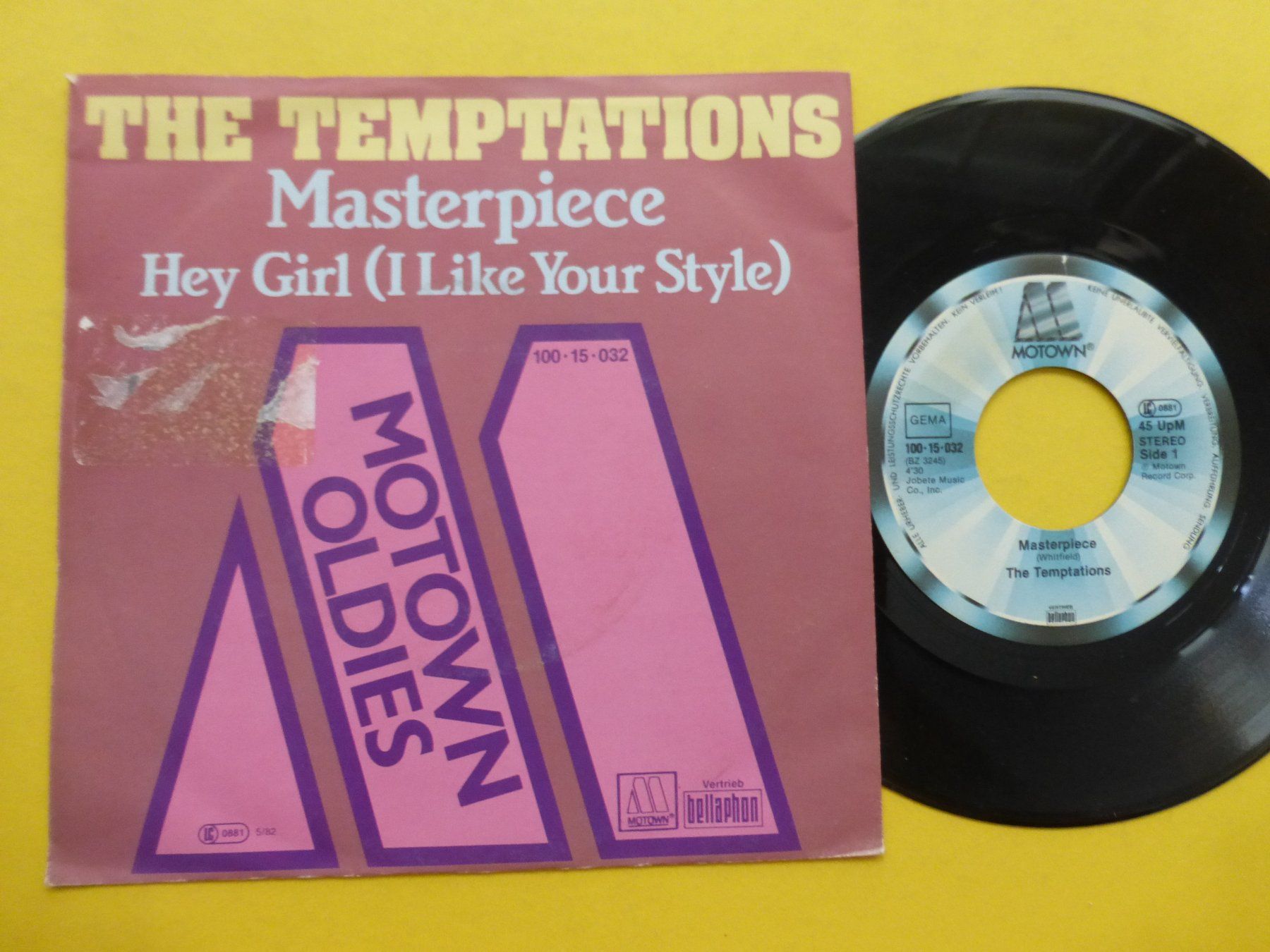 Vinyles: The Temptations – Masterpiece – D'occasion à Zürich par Swiss57