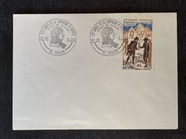 Cachet postal 175e Anniv. Campagne d'Égypte, rare!