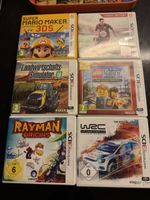 Lot de 6 jeux Nintendo 3DS complet
