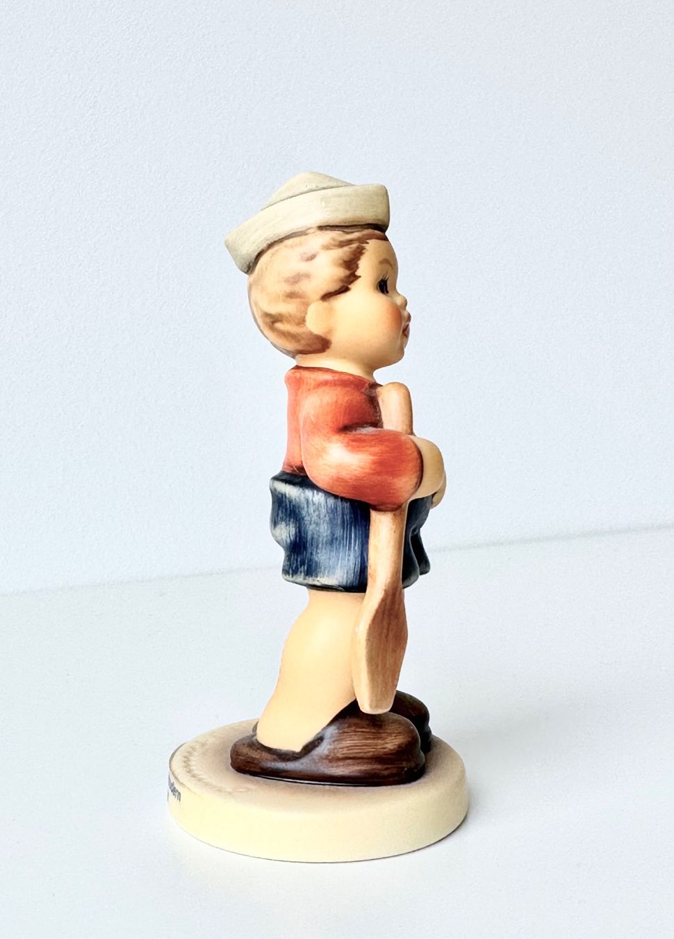 Hummel Figuren: Süsse Goebel Hummel Figur Junge "Ich möchte mitrudern." – Gebraucht aus Steinen von SputnikSweetheart 3