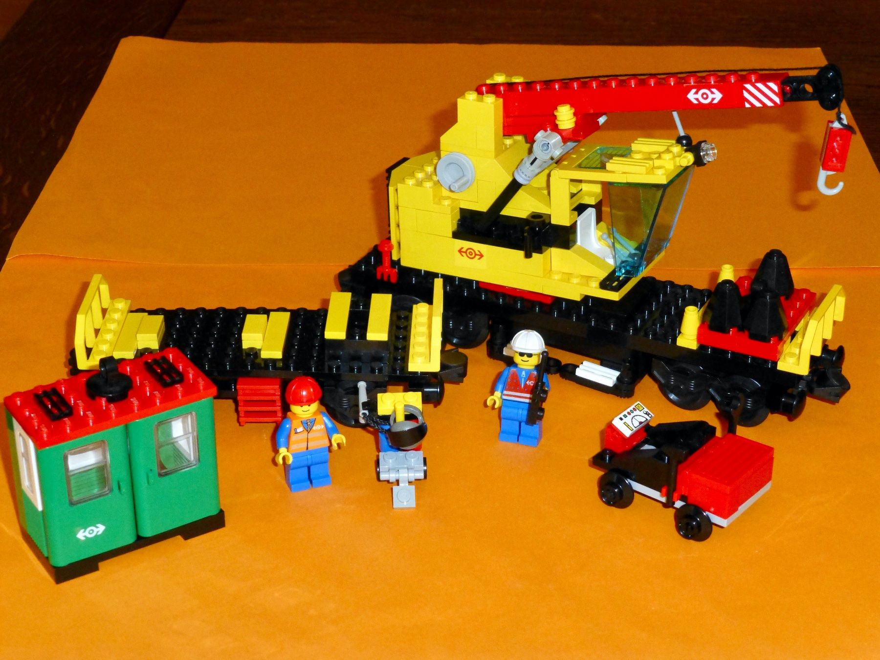 Lego Giocattoli: Lego Eisenbahn/ 4552 Kranwaggon – Usato da Langnau am Albis venduto da Maugli 1