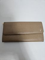 Montblanc Portemonnaie Leder Beige 