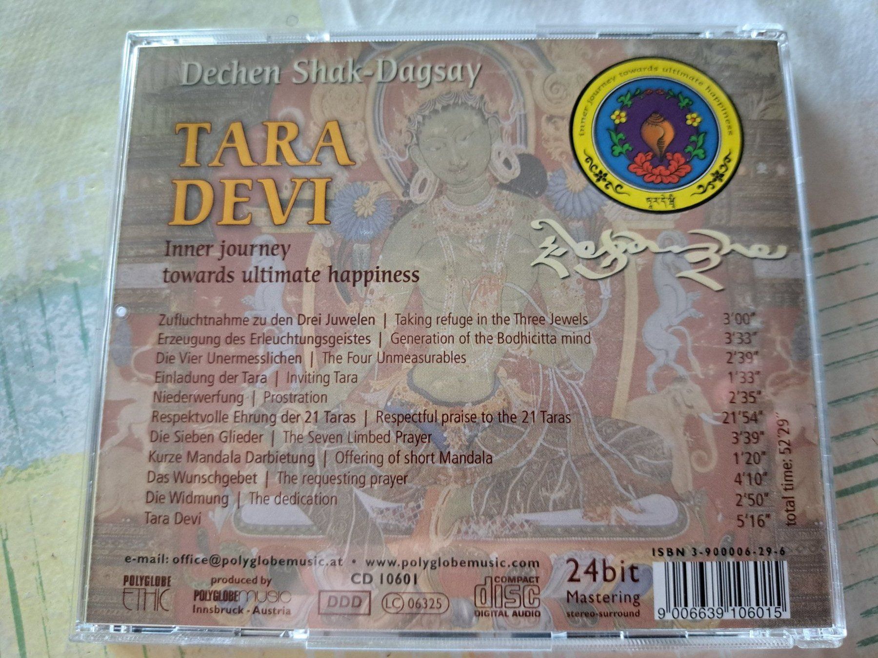 CD: CD Dechen Shak-Dagsay - Tara Devi  – Usato da Pully venduto da bro_n52j 1