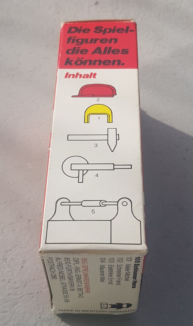 Spielzeuge: Play Big 2 Figuren mit Originalverpackung – Gebraucht aus Aarau von Vintage1969 2