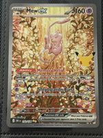 Pokemon Karte Mew ex 152/128 , 30th Celebration
