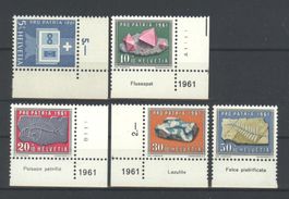 1961, Pro Patria, ohne Falz, mit Tabs **