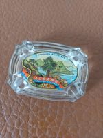 Aschenbecher Glas Lugano Funicolare Monte Bre Souvenir