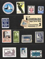 VIGNETTEN ab 1897 DEUTSCHLAND FRANKREICH ITALIEN BELGIEN etc