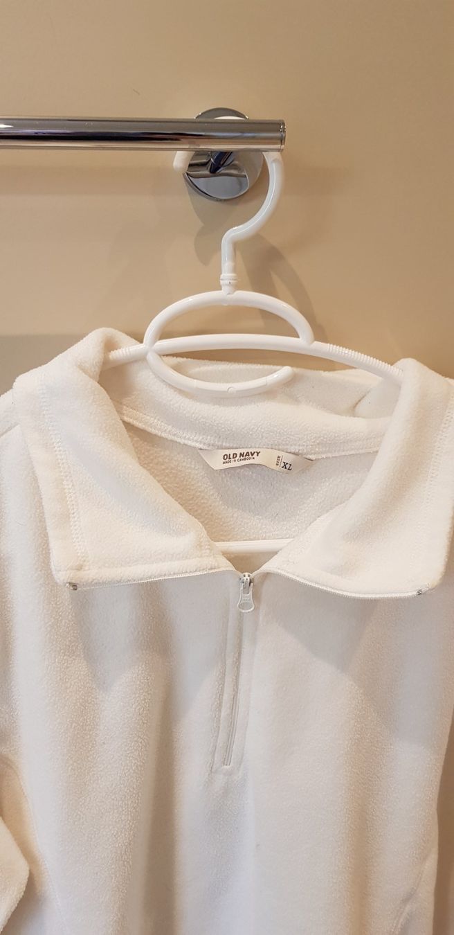 Maglioni & Felpe: Old Navy Fleece Pullover weiss Grösse XL – Usato da Dietikon venduto da grafad 2