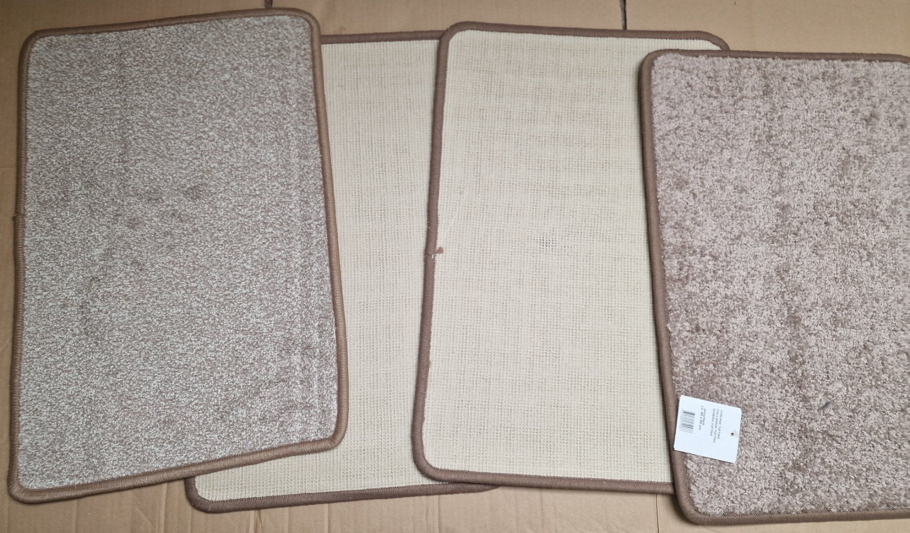 Tappeti: 4 Stk. Teppich Türvorlege Fussmatte 40x60 – Nuovo (secondo la descrizione) da Uerkheim venduto da Justi.y 1