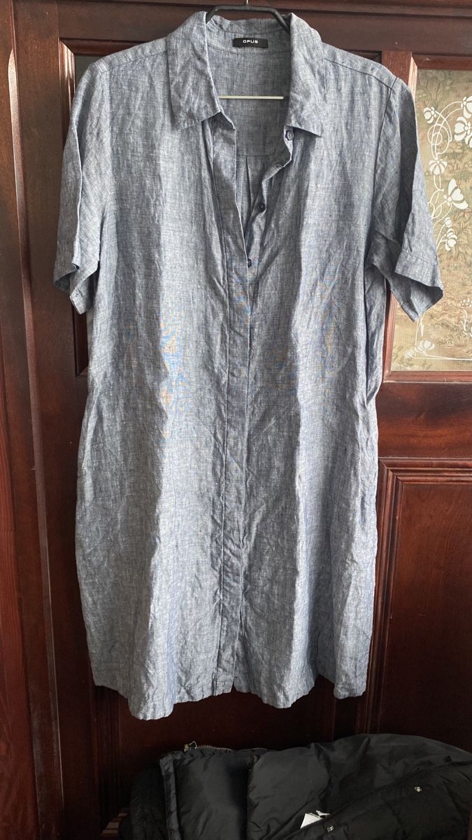 Opus Robes: Opus Leinenkleid Hemdkleid 100% Leinen – D'occasion à Obfelden par tan_9lj9