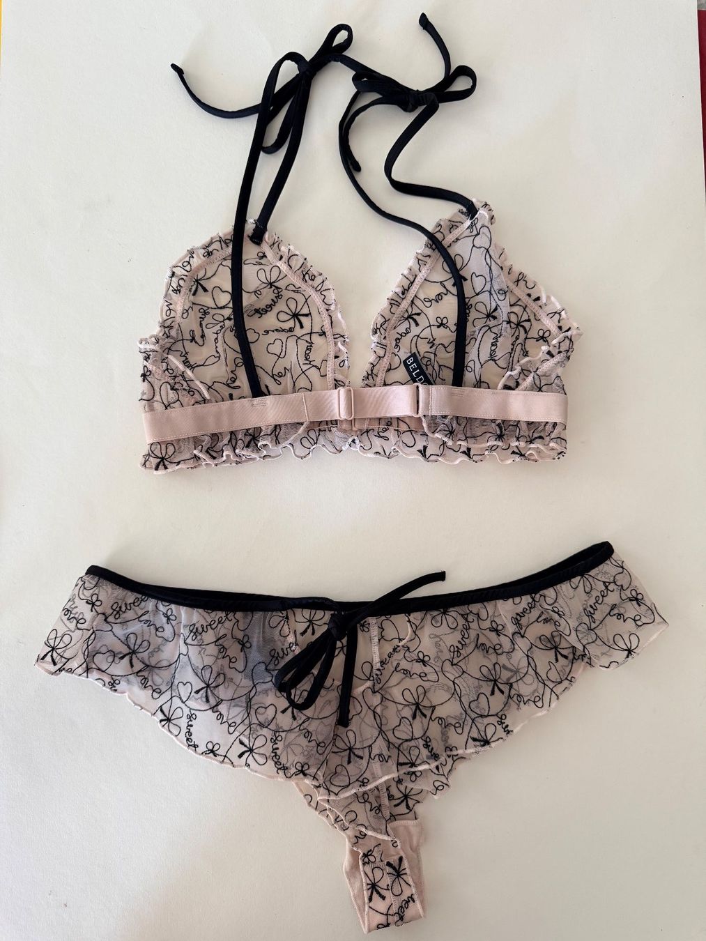 Beldona Sonstige Unterwäsche: BELDONA, Dessous-Set GRATIA, Grösse One Size, Farbe Rosa – Neu und originalverpackt aus Rudolfstetten von gst_g7xl 1