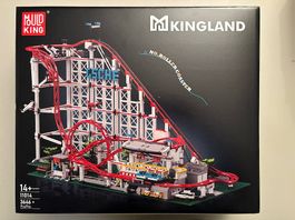 Mouldking Kingland 11014 Achterbahn m. Motor Klemmbausteine