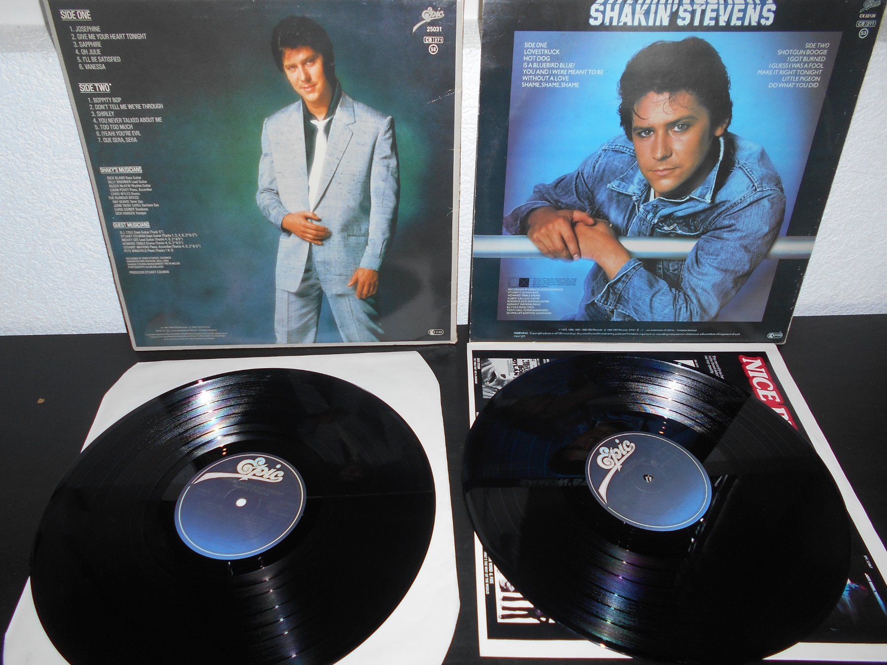 Dischi in vinile: 2 X Shakin' Stevens – Usato da Aarberg venduto da witchhunter01 1