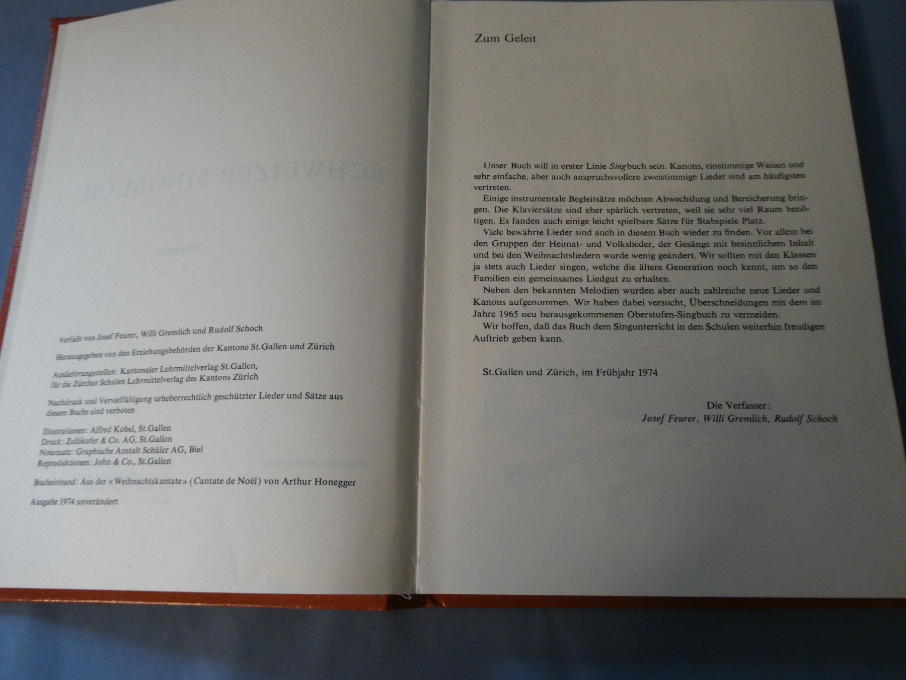 Libri: Schweizer Singbuch Mittelstufe – Usato da Tann venduto da Charly65 2